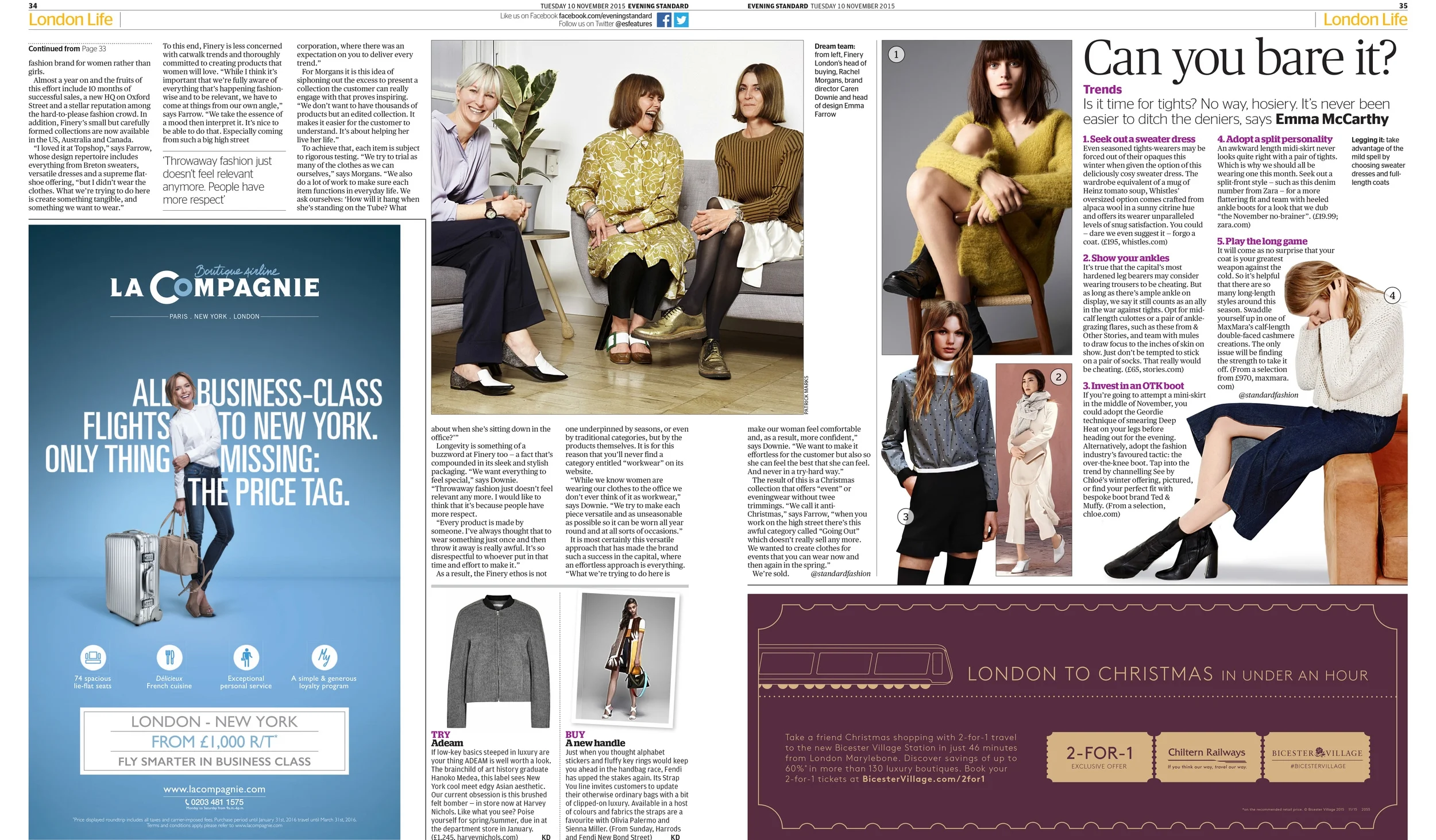 Evening Standard - The Finery
