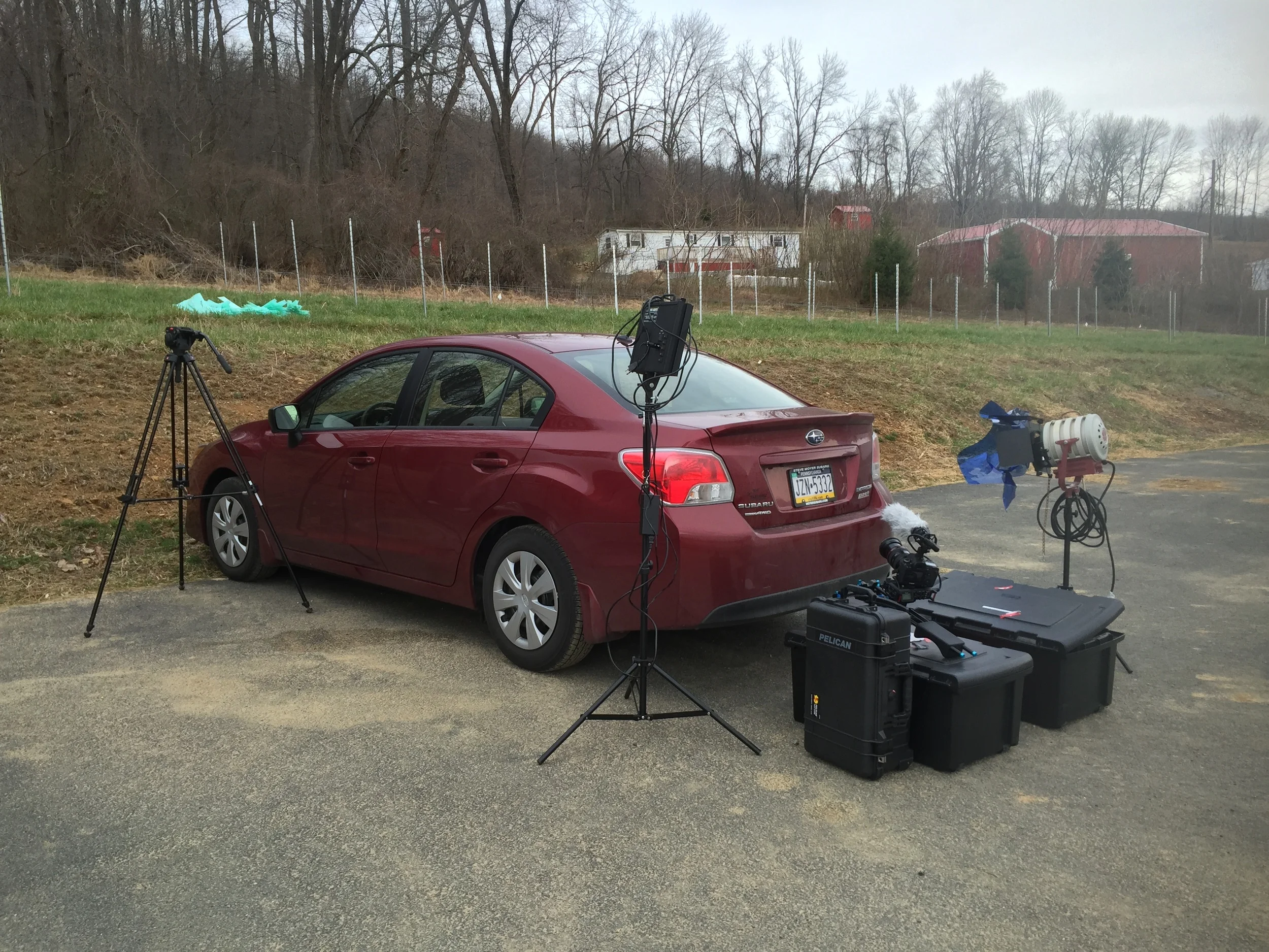 Home Base. Every shoot I go on needs a home base where I can quickly and safely get my gear when I need it. I'm thankful to have this new Subaru to hold the fort. 