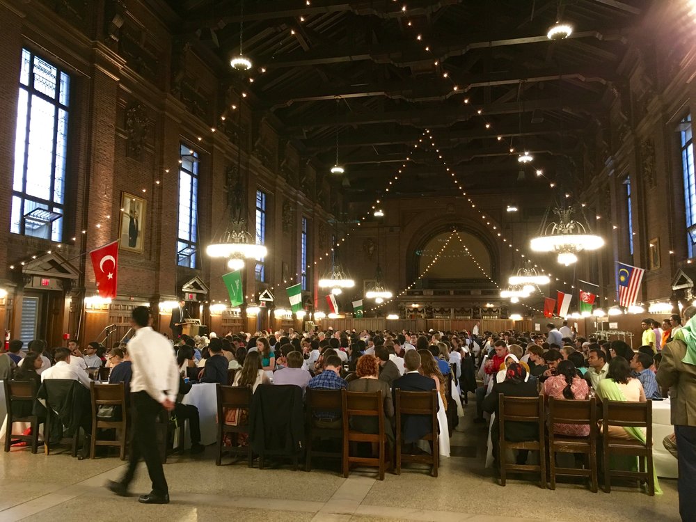 Hundreds gathered in Commons on September 20th for the annual Eid Banquet.