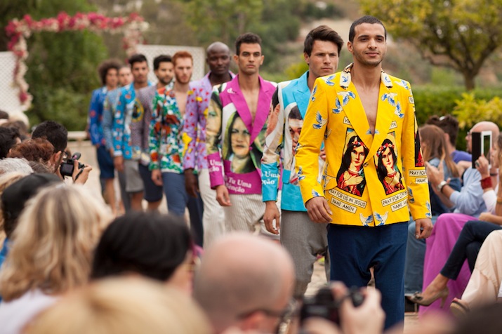 Daring suits by Tunisian designer Amine Bendriouche- Image via Okay Africa