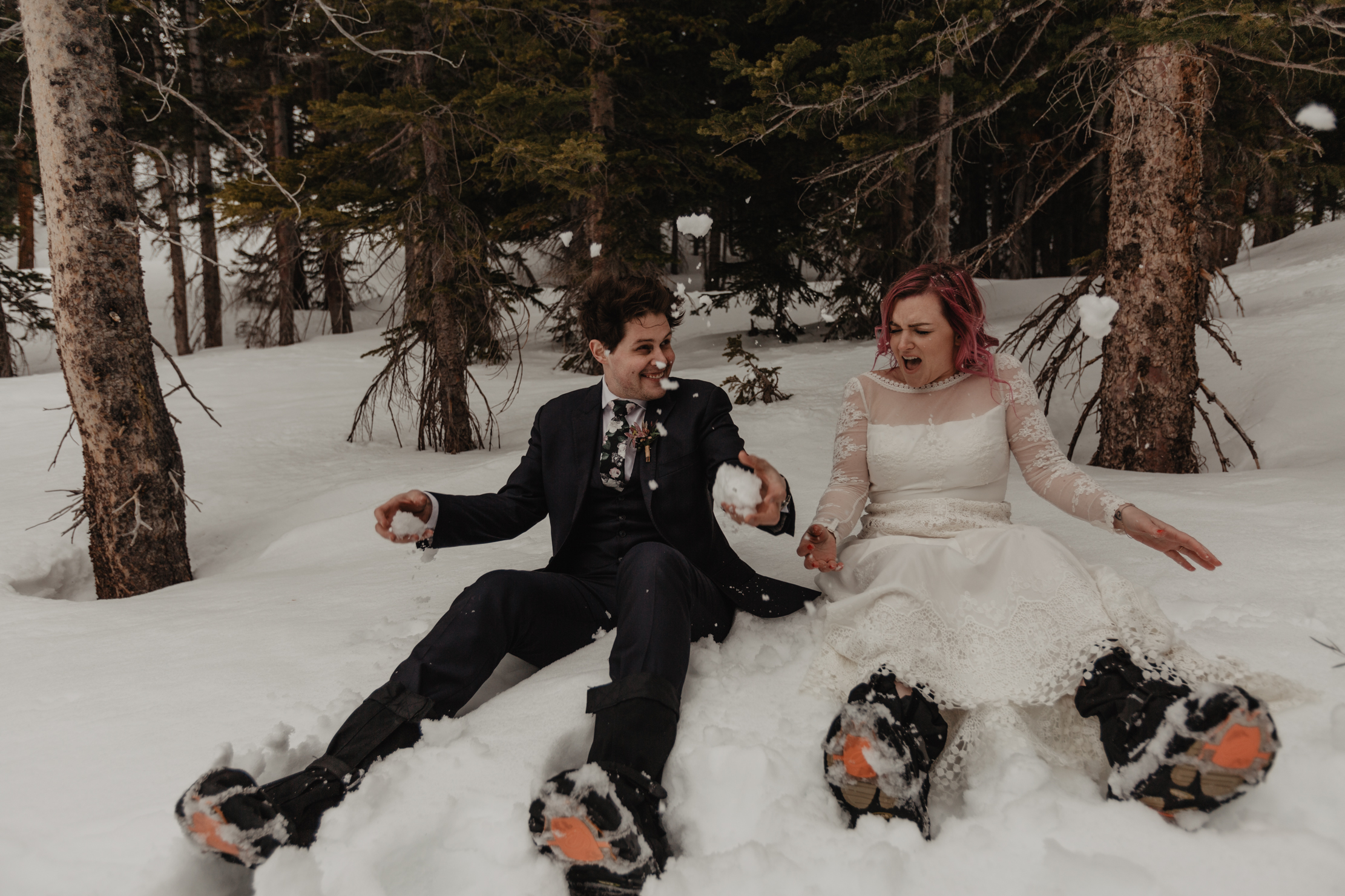 Rocky Mountains Colorado Elopement | Adventure Wedding Photograp