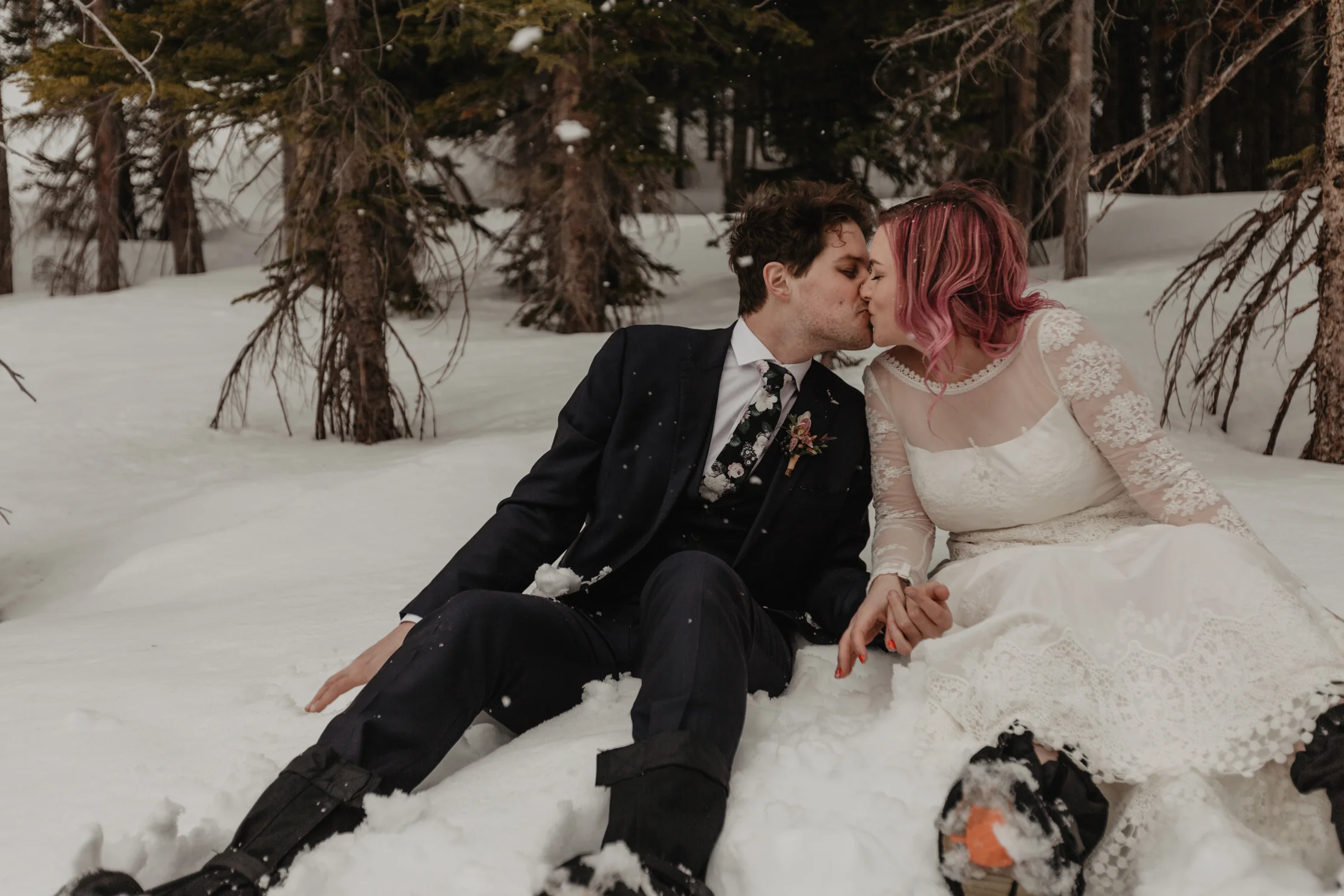 Rocky Mountains Colorado Elopement | Adventure Wedding Photograp