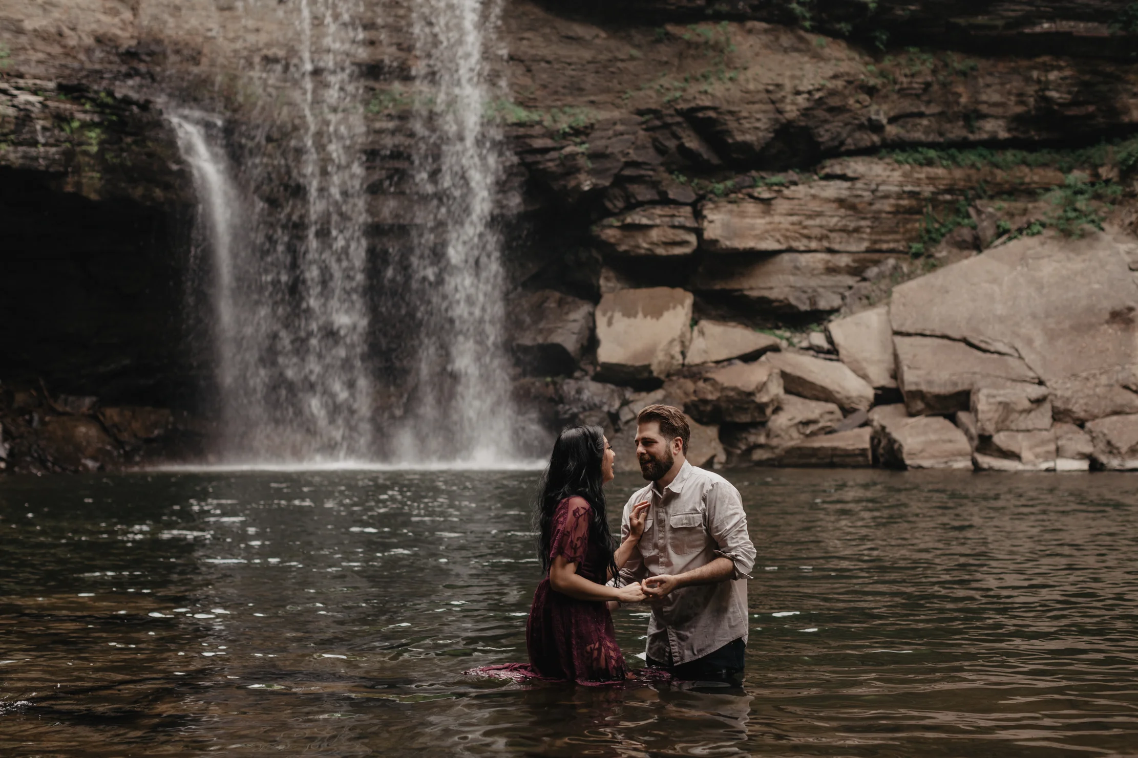 Tennessee Waterfall Elopement | Adventure Wedding Photographer