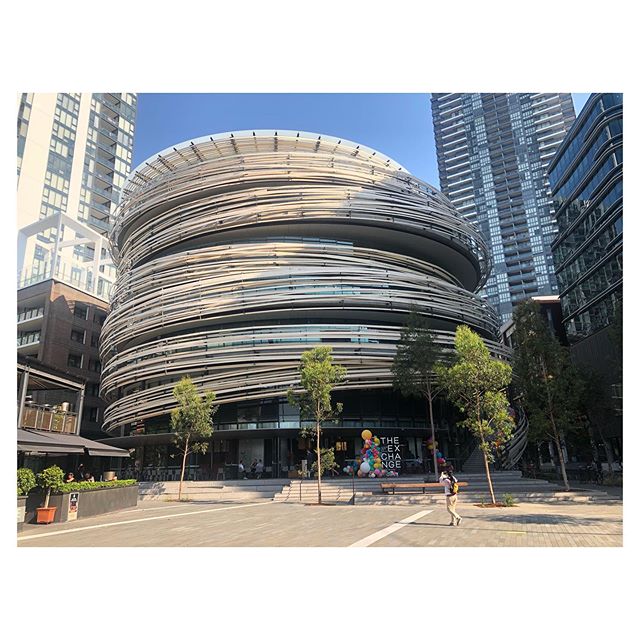 #Sydney #throwback #kengokuma #theexchange #architecture #architecturelovers #隈研吾 #建築　#シドニー　#オーストラリア　#australia #mixedurbandesign