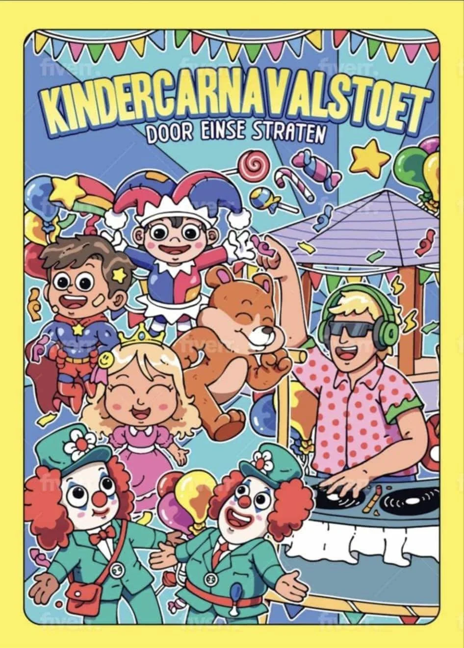 Kindercarnavalstoet - Speelclub/Rakwi