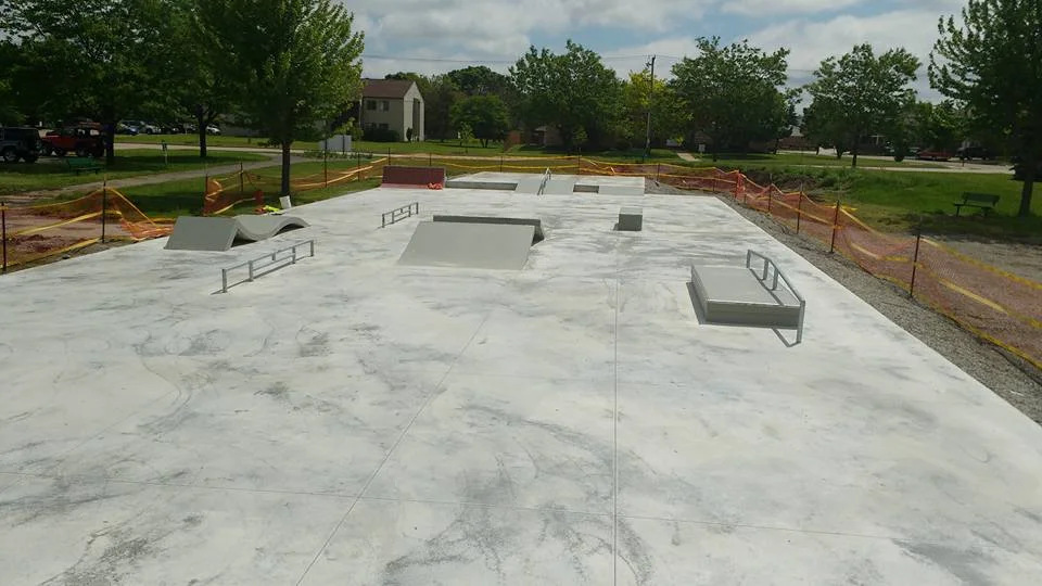 A rendering for the new Neenah Skate Park. 