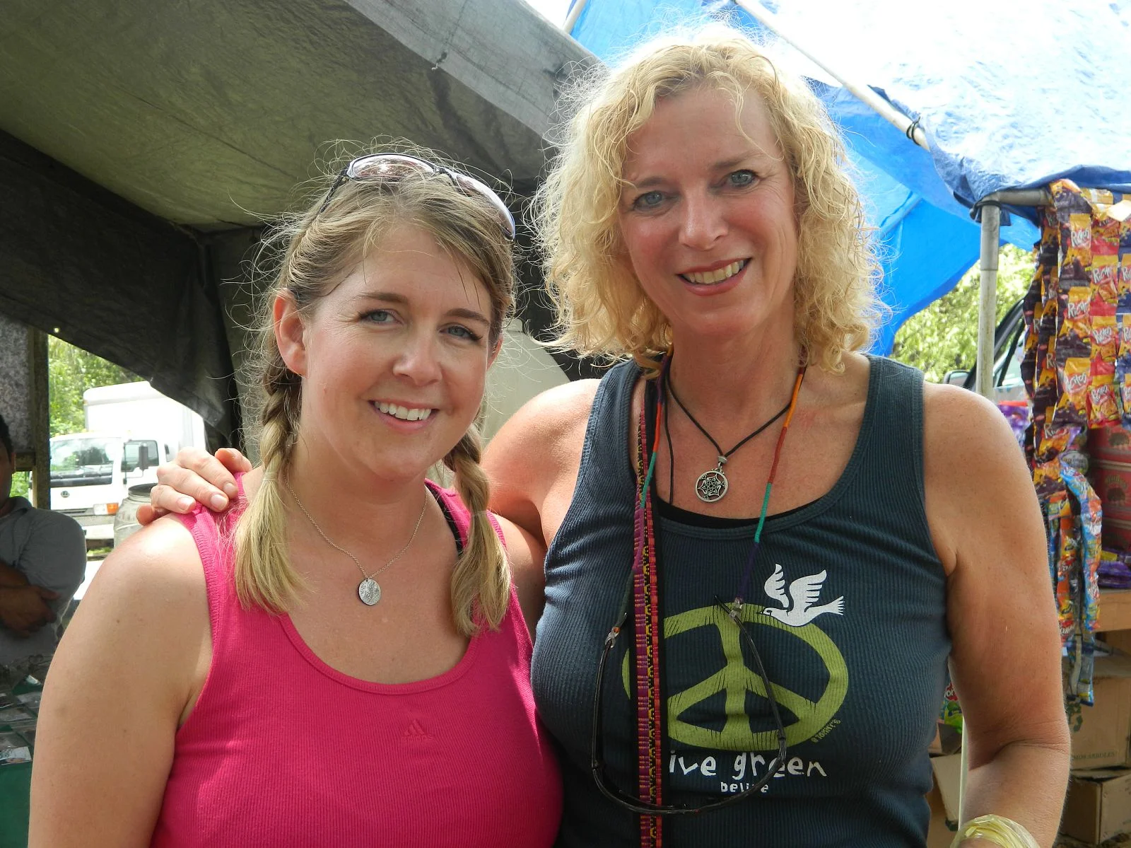 Co-Leaders of the Belize EduVenture, Joy Stephens and Kathleen Kryza