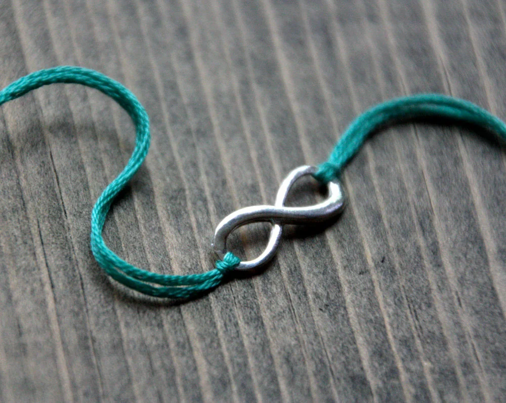 THE WISHLET (TEAL + SILVER INFINITY)