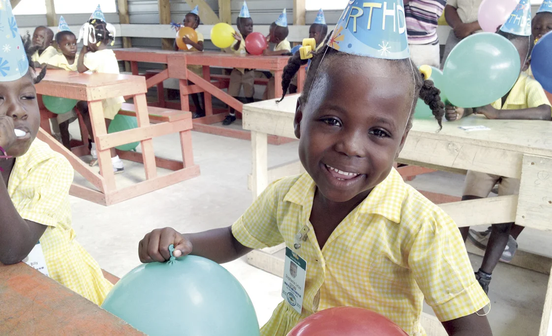 Stephanie Letan represents a new generation of hope for Haiti as she surpasses the age of five with flying colors. 