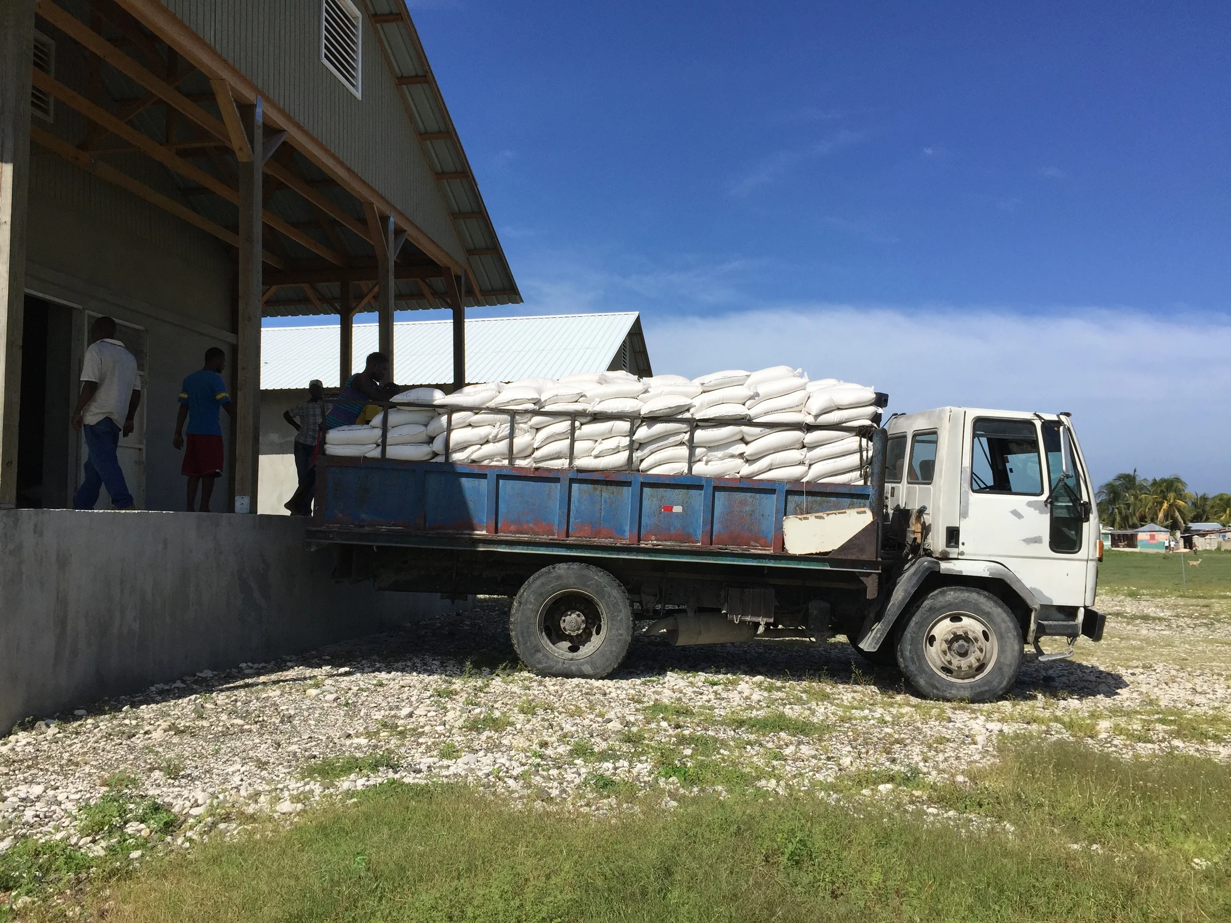 Tour our food warehouse in Haiti