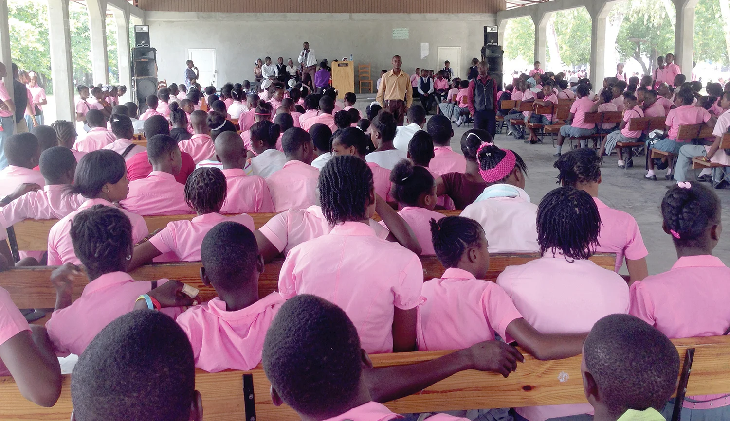 School Desks and Church Benches