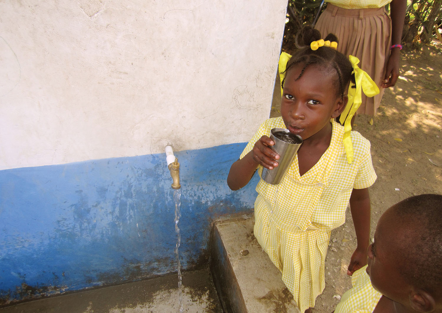 Every day water touches the life of each student at New Missions Christian Academy.