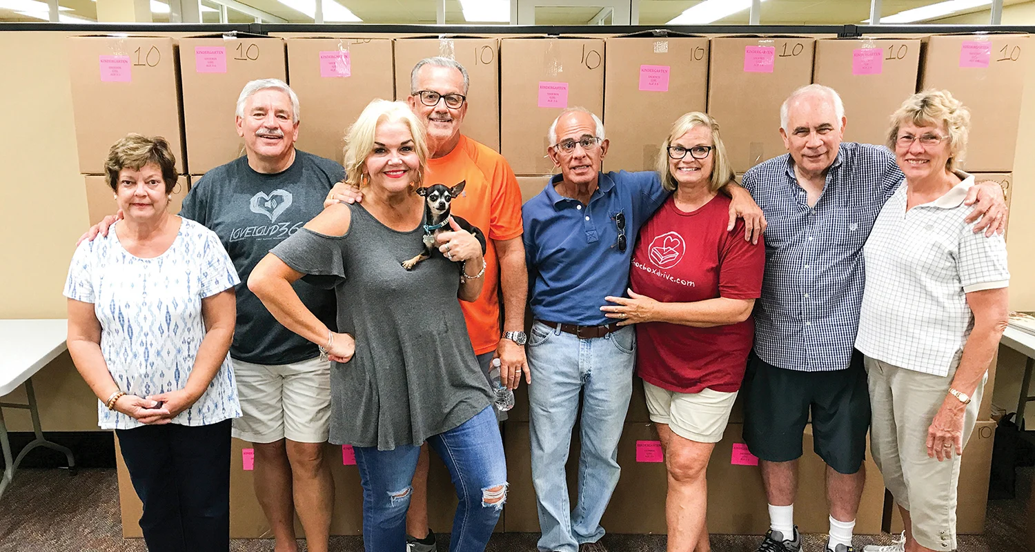Shoebox Volunteers