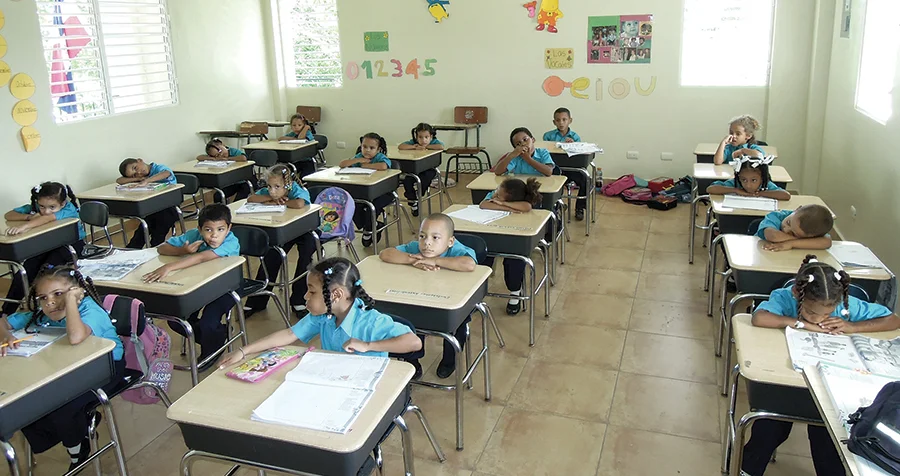 School children will soon step into their new classrooms because of your generosity. 
