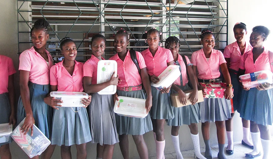 High School Shoeboxes