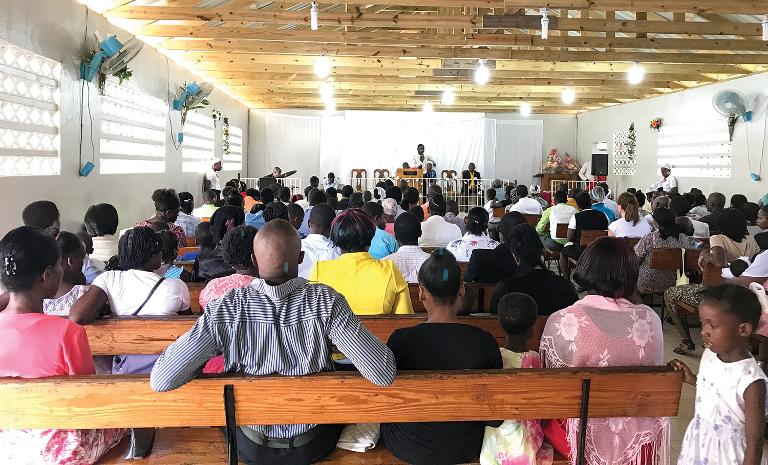 The tenth church at New Missions has been located in Leogane, Haiti, since 1989.
