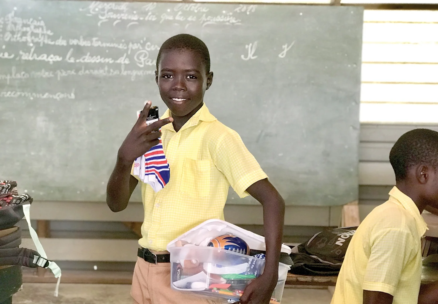 Delivering Shoeboxes