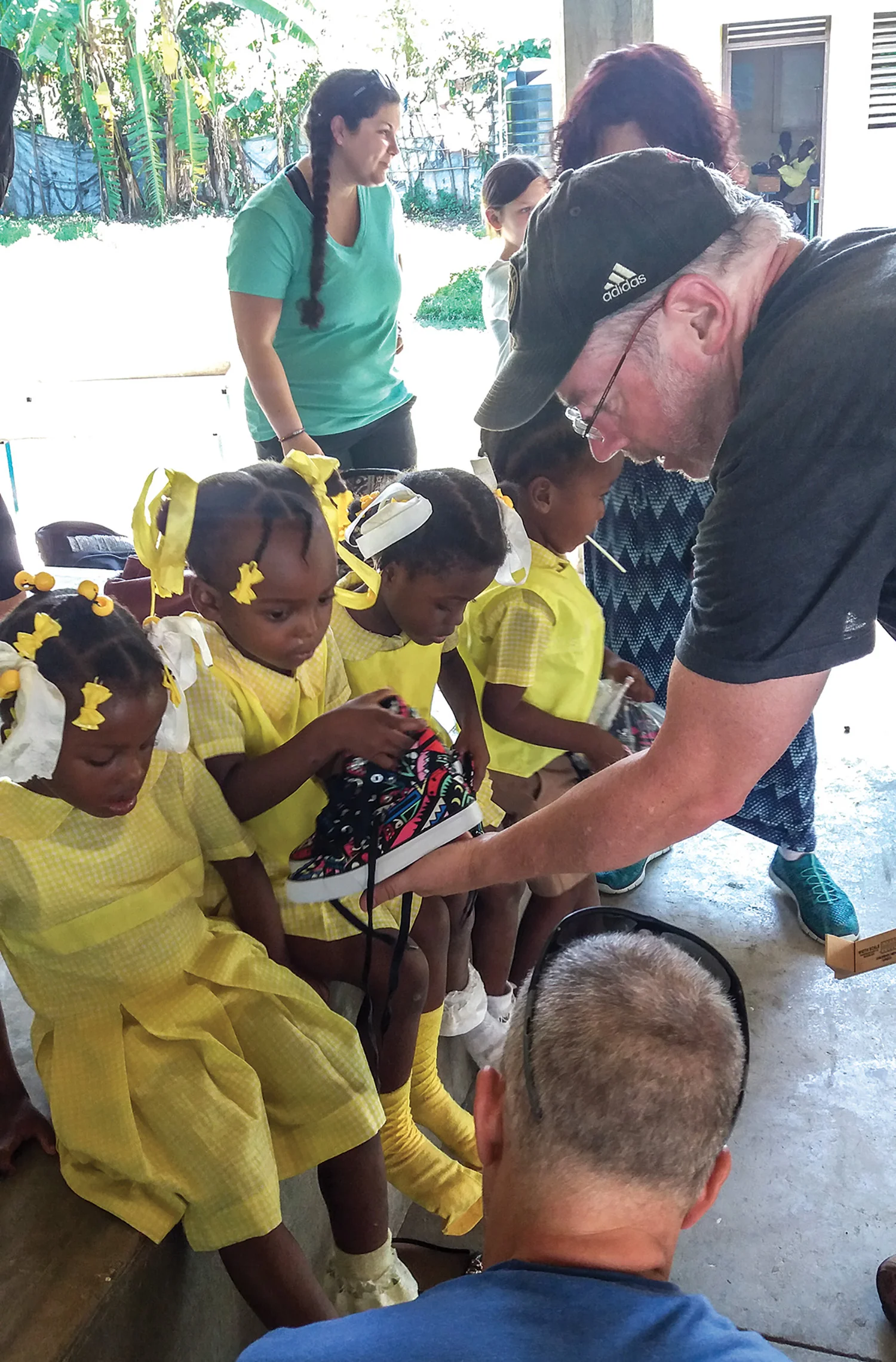 Students from our L'Acul school in Haiti enjoyed the gift of new pairs of sneakers. Save the Date: April 1 - June 30, 2019 for our annual Give Sneakers campaign. Learn more at GiveSneakers.com .