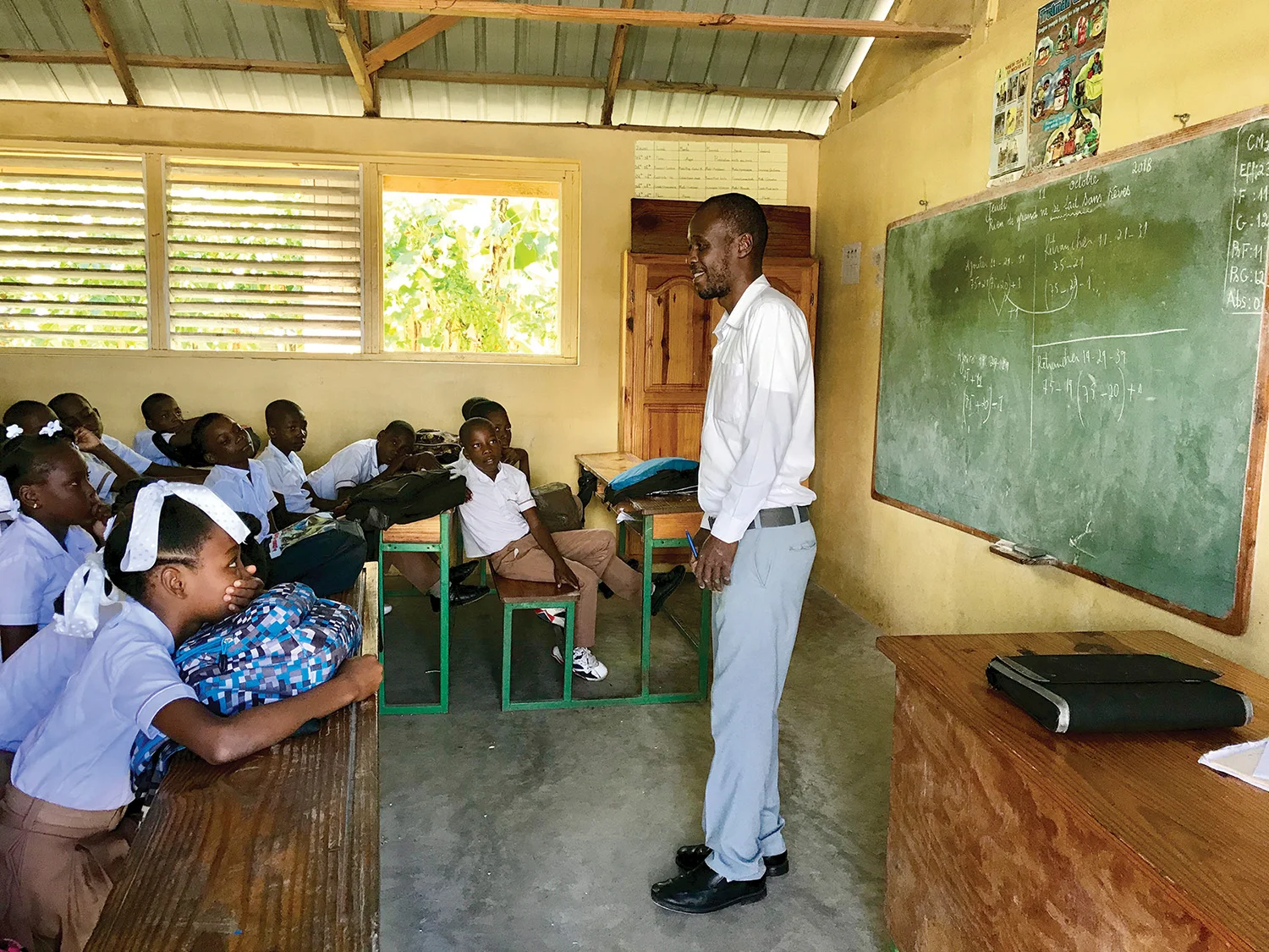 Inside each classroom, Bible is taught and God's Word comes to life as students grow in their faith.