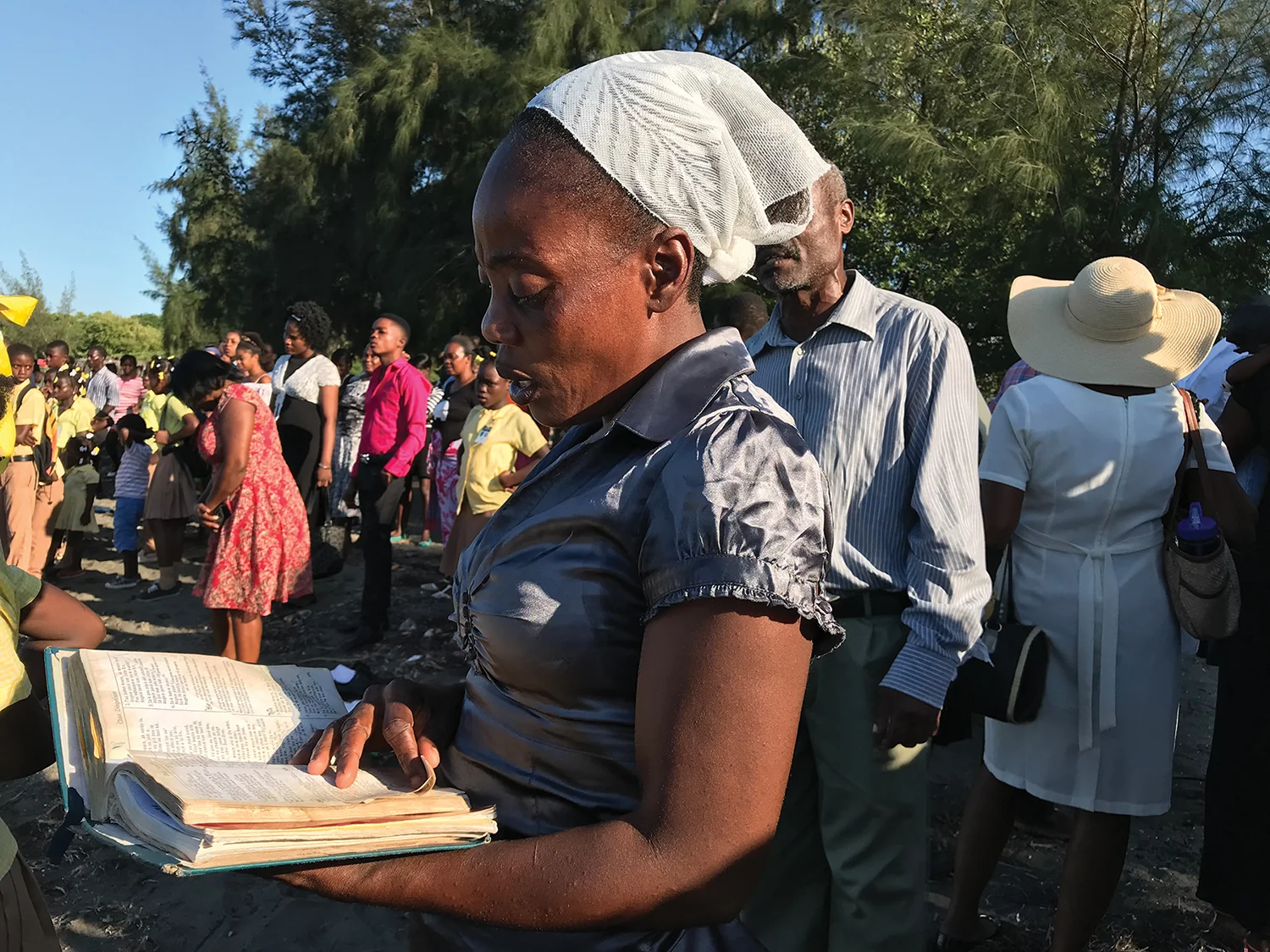 We rejoice in the bold faith the Haitians have in Jesus; they never stopped singing during baptism festivals.