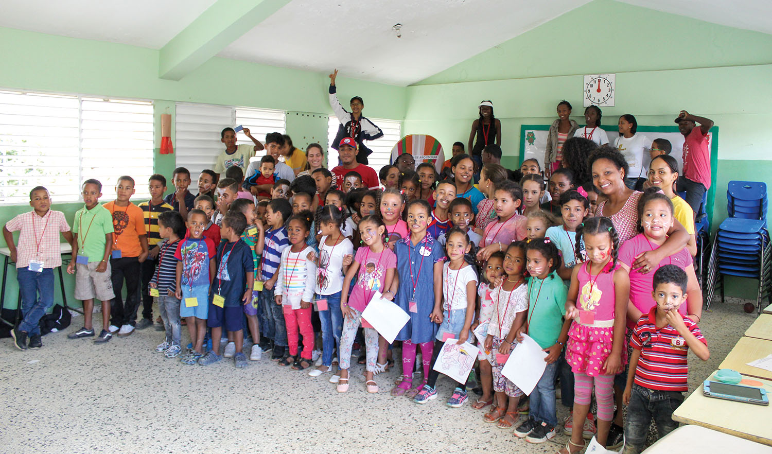 All of the children and leadership students thoroughly enjoyed the VBS and learned more about God’s love for them.