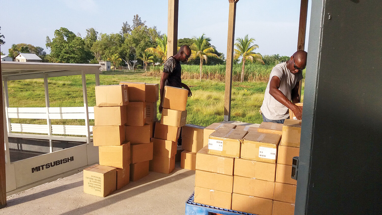 Our warehouse in Haiti is ready to receive the delivery of library books. We will plan to purchase them as funding is provided and ship them to Haiti on cargo containers.