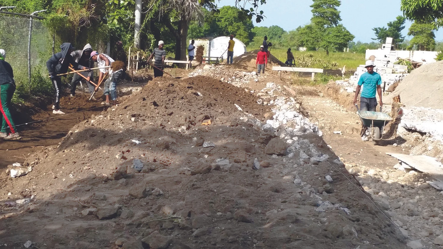 All of our construction is done by locals—providing jobs to support families in the areas we serve.