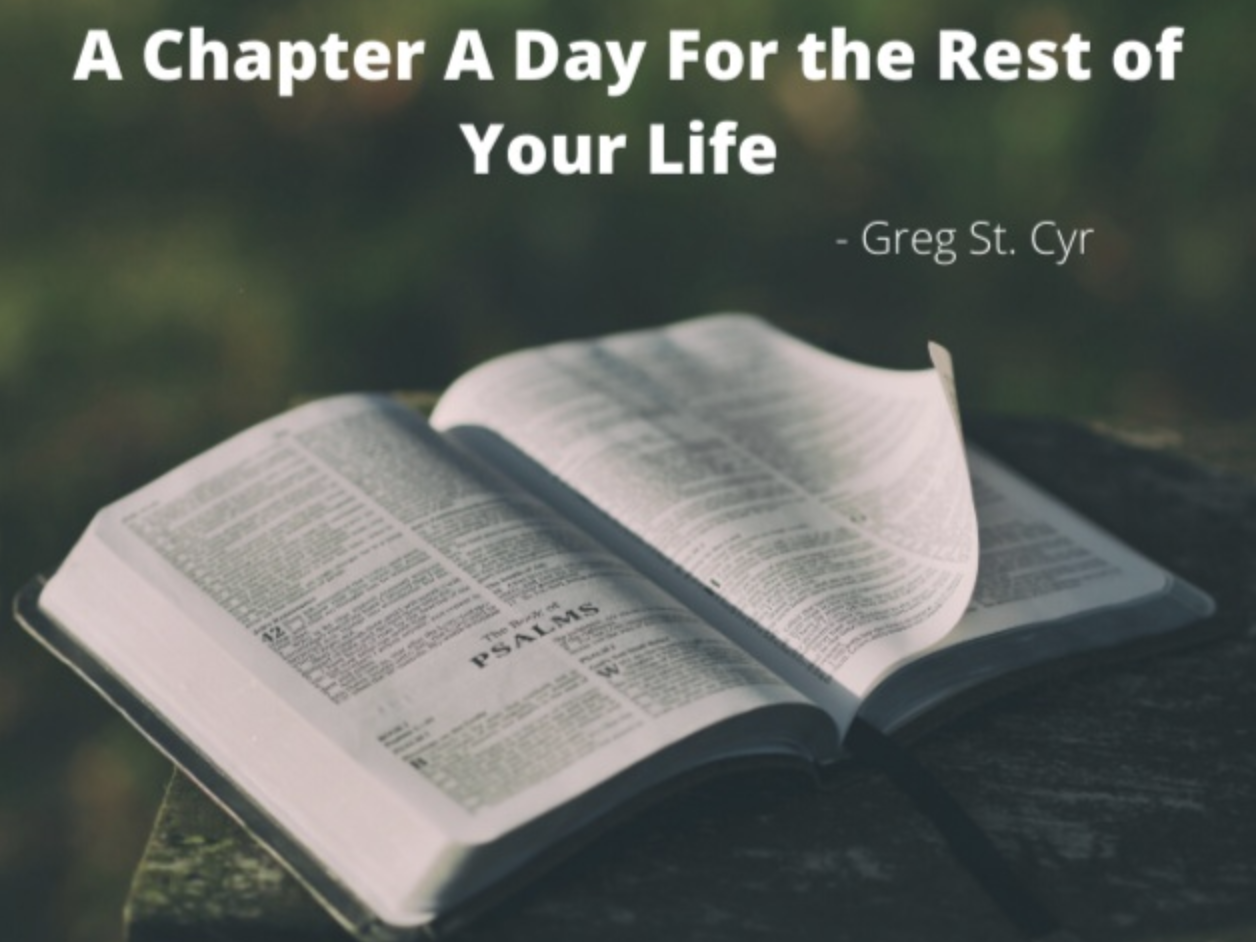 A Chapter A Day For the Rest of Your Life