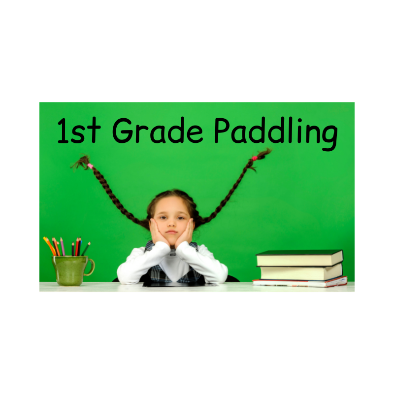 1st Grade Paddling