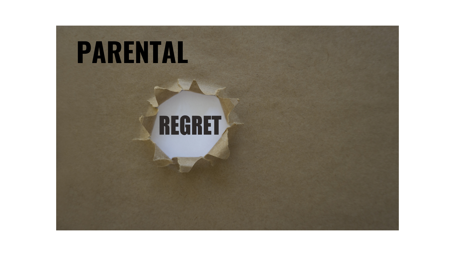 Parental Regret