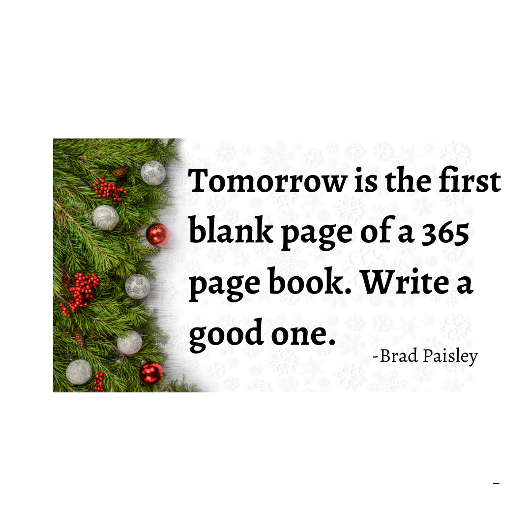 Almost Here, The New Year!