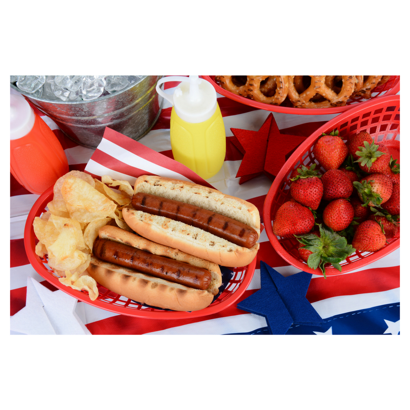 Fudge Pie for the 4th of July