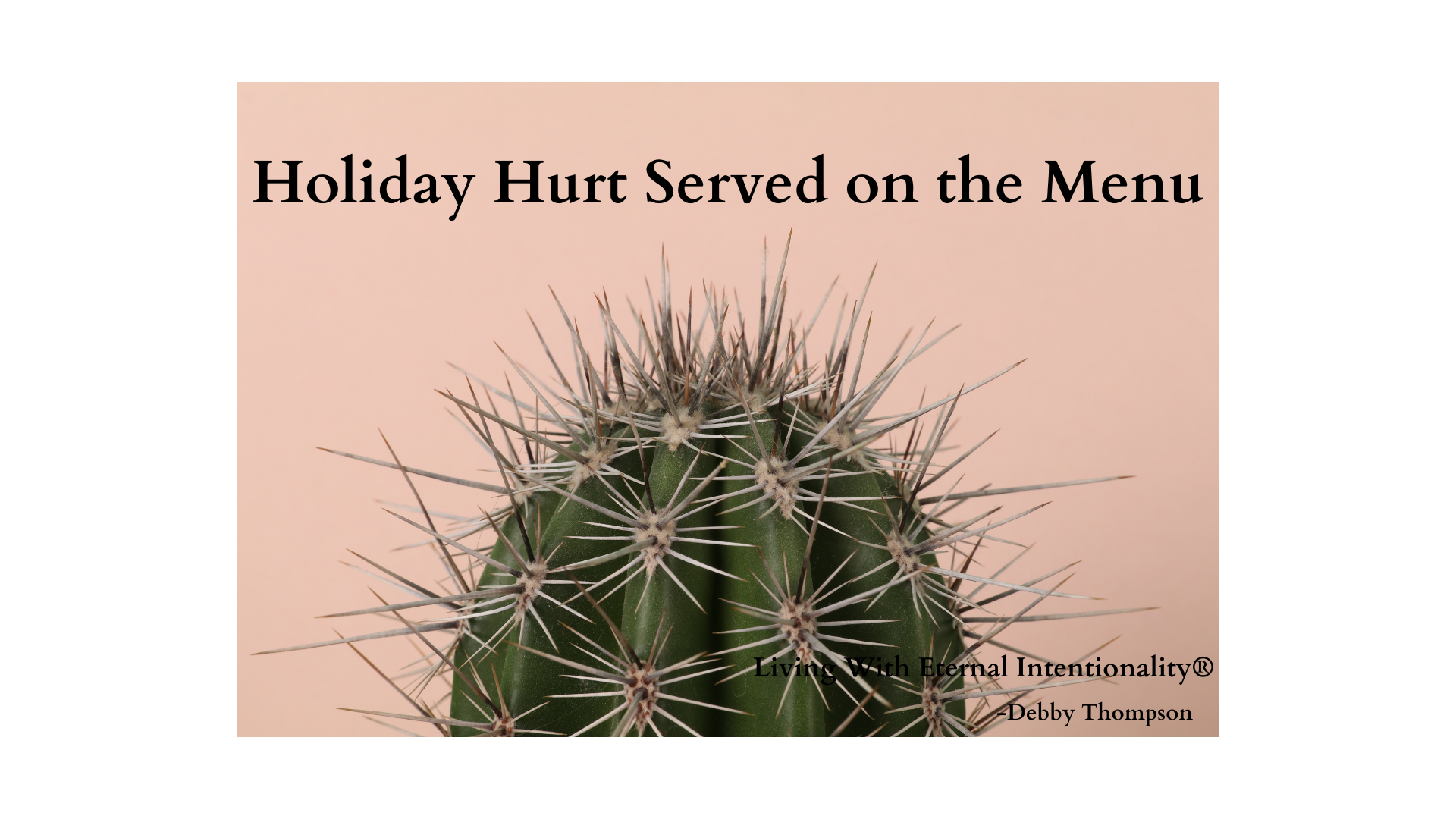 Holiday Hurt Served on the Menu