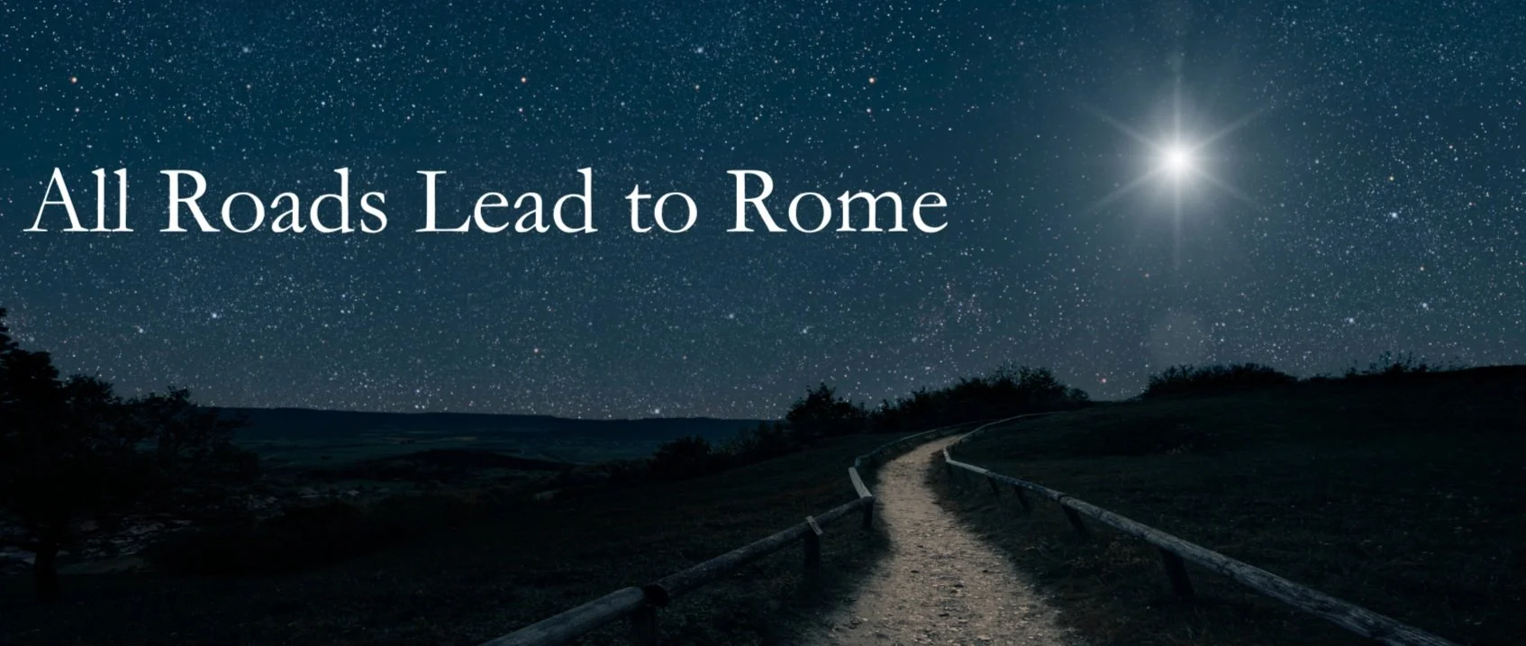All The Ways Lead To Rome All Roads Lead To Rome (Italy) Fine Art Map