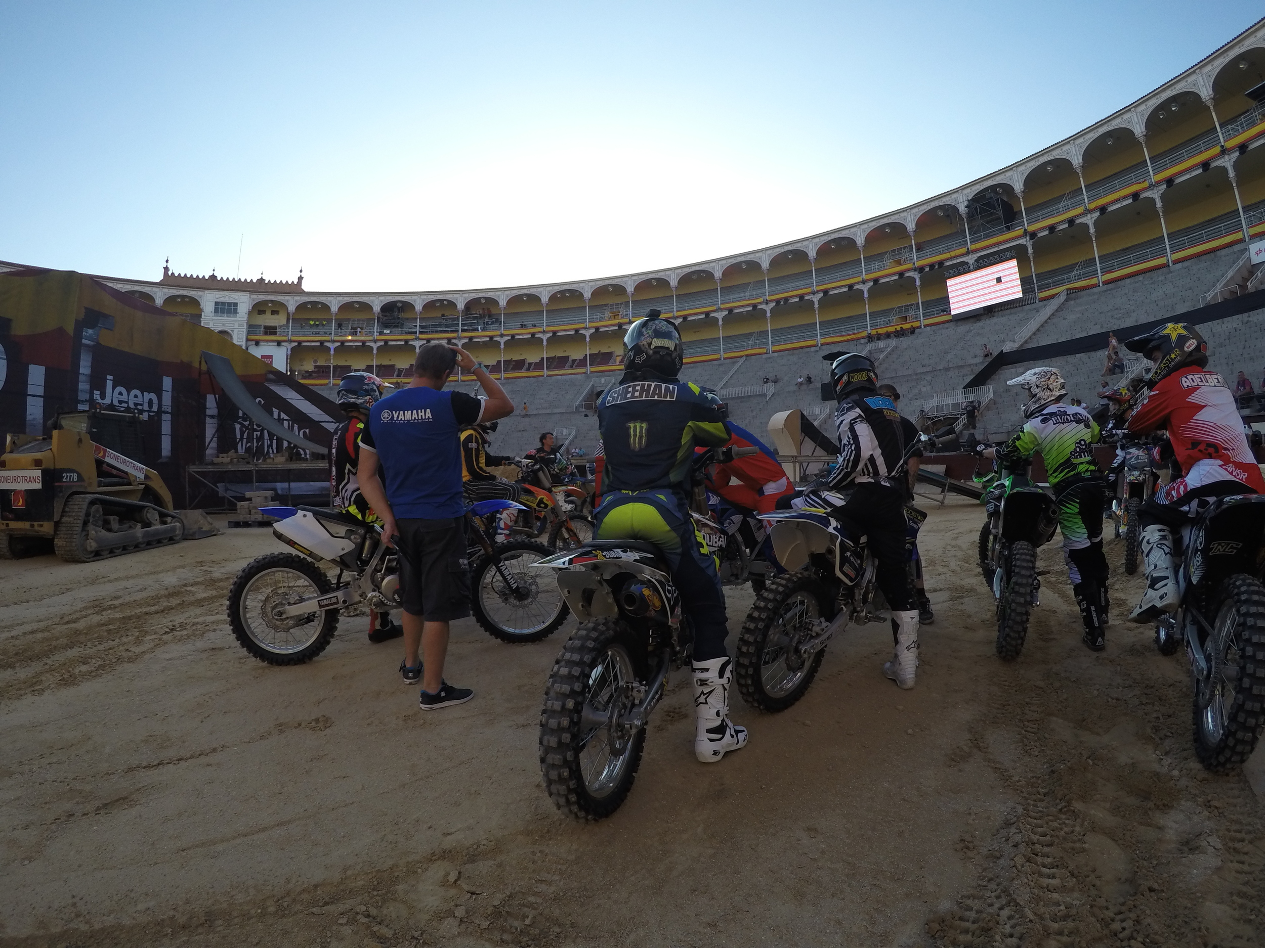 Course Testing RedBull X Fighters Madrid
