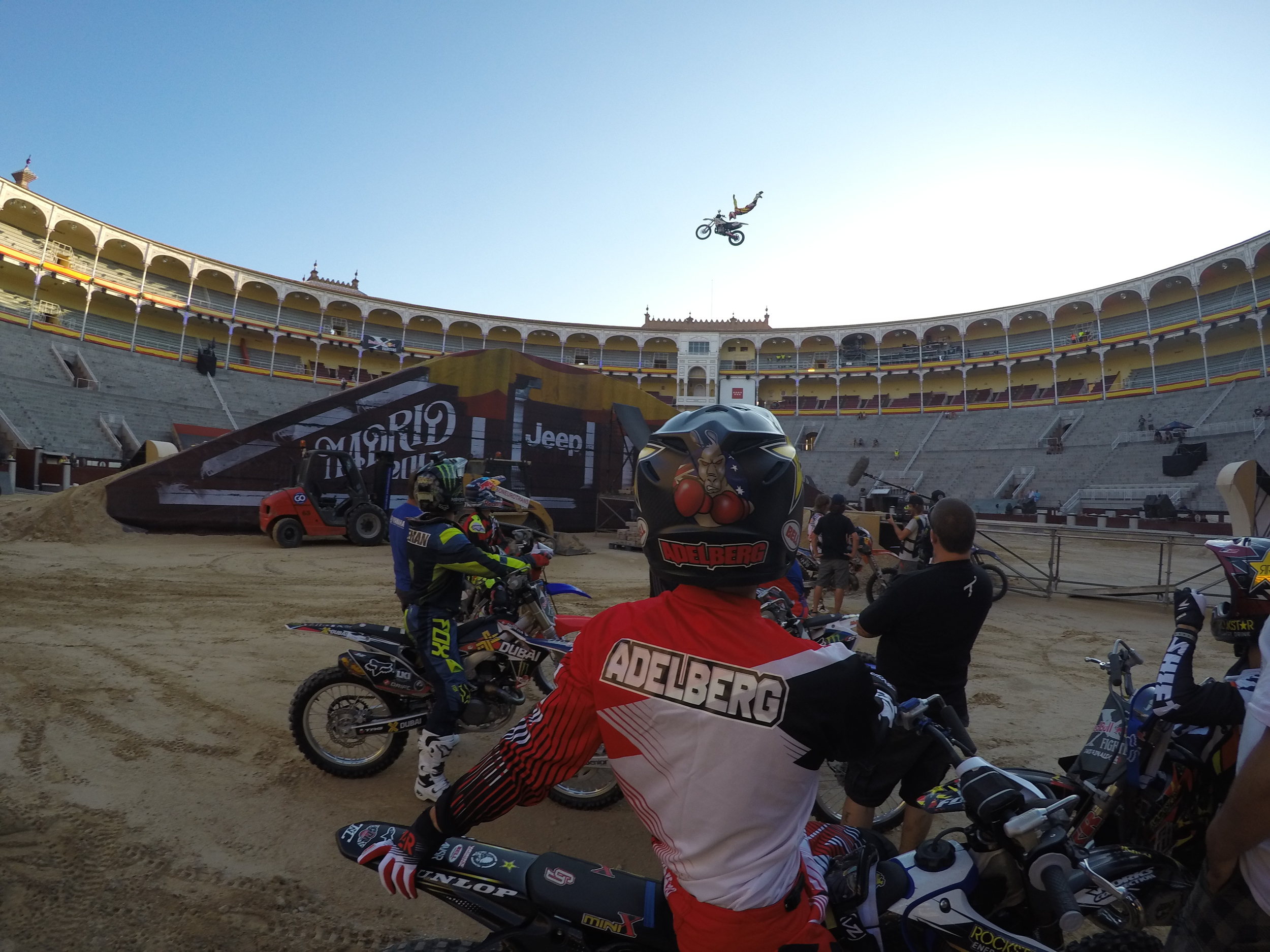 Course testing at RedBull X Fighters