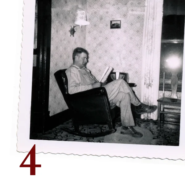 an old photo that shows our family’s everyday life is revealing for family history clues