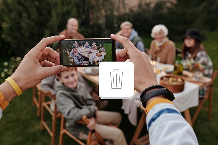 Think YOUR KIDS would never throw away your cherished photos? I wouldn’t be so sure...
