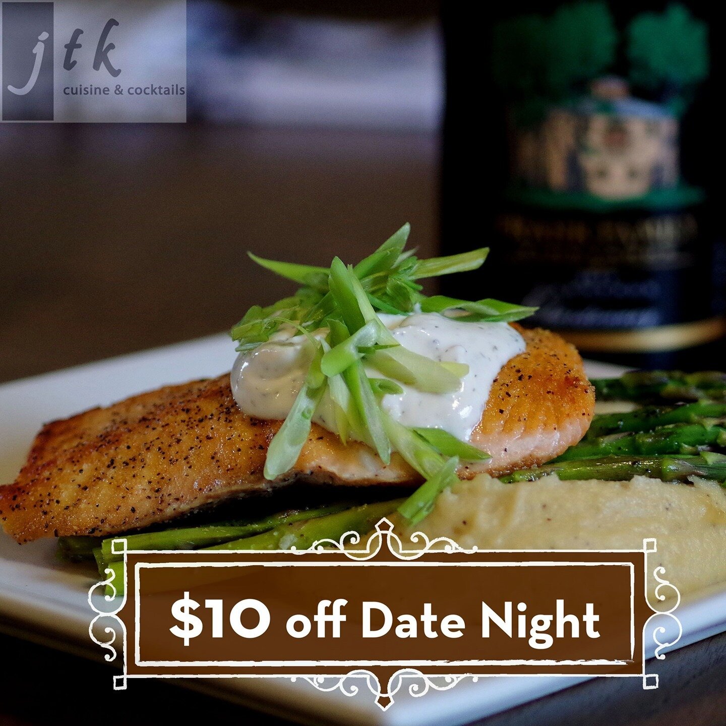 Our Date Night menu is $10 off tonight! Head on down to enjoy a 3 course meal for only $39! (originally $49)⠀⠀⠀⠀⠀⠀⠀
⠀⠀⠀⠀⠀⠀⠀
#jtklnk #downtownlincoln #mylnk #lincolnhaymarket #restaurant #dessert #cremebrulee #datenight