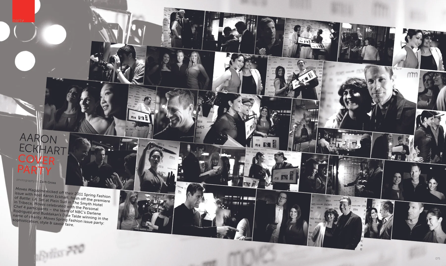 Aaron Eckhart Cover Party