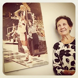 Marcy Weston spent over 40 years as a major influence on intercollegiate athletics, both at Central Michigan University since 1972 and on a national level. Weston oversees five sports - volleyball, soccer, field hockey, gymnastics and women’s basketball - as Executive Associate Director of Athletics/Sport Administration at CMU. Weston served as Senior Associate Athletics Director from 1989 until 2011. Well-known across the country, she served as the National Coordinator of NCAA Women’s Basketball Officiating from 1986 to 2005. Weston has extensive officiating experience of her own, officiating the 1982 and 1984 NCAA Women’s Basketball championship games. The National Association of Sport Officials honored Weston in 2008 as the first female to earn the Gold Whistle Award. The award recognizes an individual who significantly contributes to the betterment of officiating on a national level. The NCAA recognized Weston in 1991 as one of nine major contributors to the first decade (1981-91) of NCAA women’s basketball. Weston was inducted into the Women’s Basketball Hall of Fame in 2000, and four years later, was inducted into the CMU Athletics Hall of Fame, which is named in her honor. She resides in Mt. Pleasant, Michigan.#butchhistory