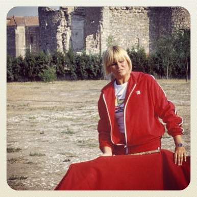 In 1974 Angela Hernandez went to Spanish Supreme Court to lift the ban on women bullfighters in Spain and won. Born in 1947 she was a child of Spain’s Civil War and began training herself with young calves and a homemade cape at the age of 9. She became something of a prodigy and her notoriety spread throughout the country. While still a teen, she both of her parents tragically died and she adopted the roving life of an aspiring matador, traveling from ranch to ranch in hopes of being allowed a few passes at a fighting bull or cow. She traveled to South and Latin America to fight bulls on foot only to return back to Spain, more determined than ever to become a lady matador. The Spanish courts were behind her but the ultra macho world of matadors feared her, citing her as a militant feminist or a even worse a publicity seeking peacock. Eventually she won, paving the way for notable female matadors in recent history. (taken from the London Telegraph, Dec 1973)#butchhistory