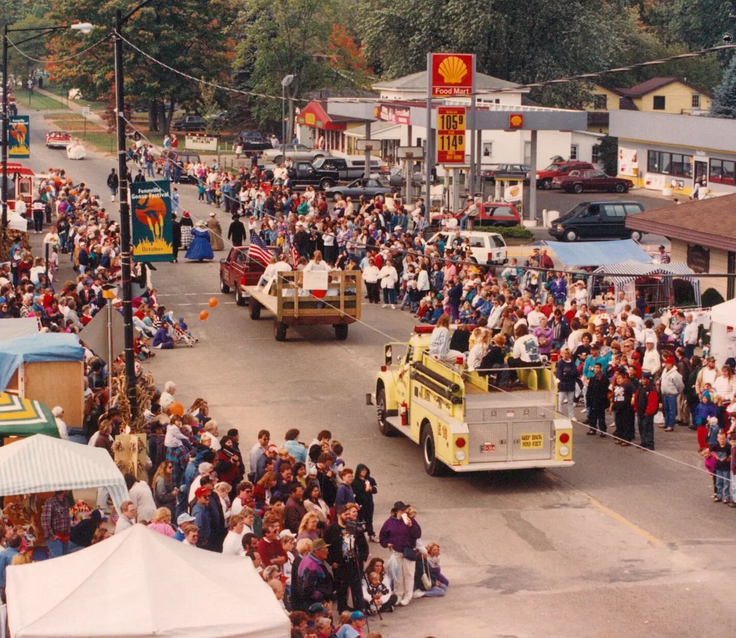 Check out this throw back goose fest parade shot!! Notice anything interesting? 🤔

If you'd like to be a part of our 2021 goose parade on Saturday, lineup is at the school at 1:45! All are welcome to join.