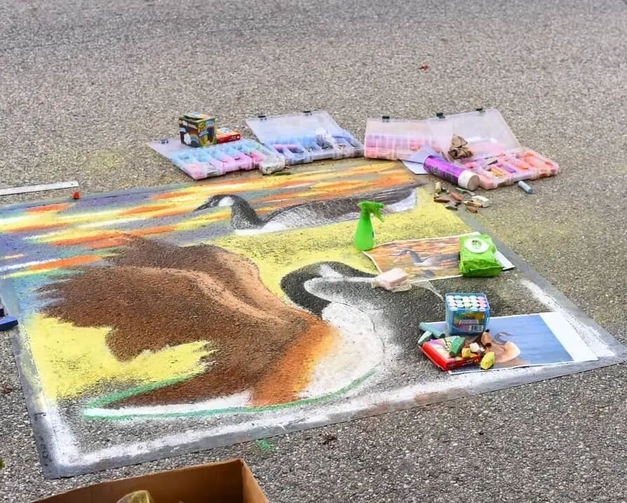 Back again this year, Chalk Art Competition

This fun competition takes place on Sunday, October 10th from 11 am &ndash; 3 pm and is open to artists of all ages. Check out our website for registration info!