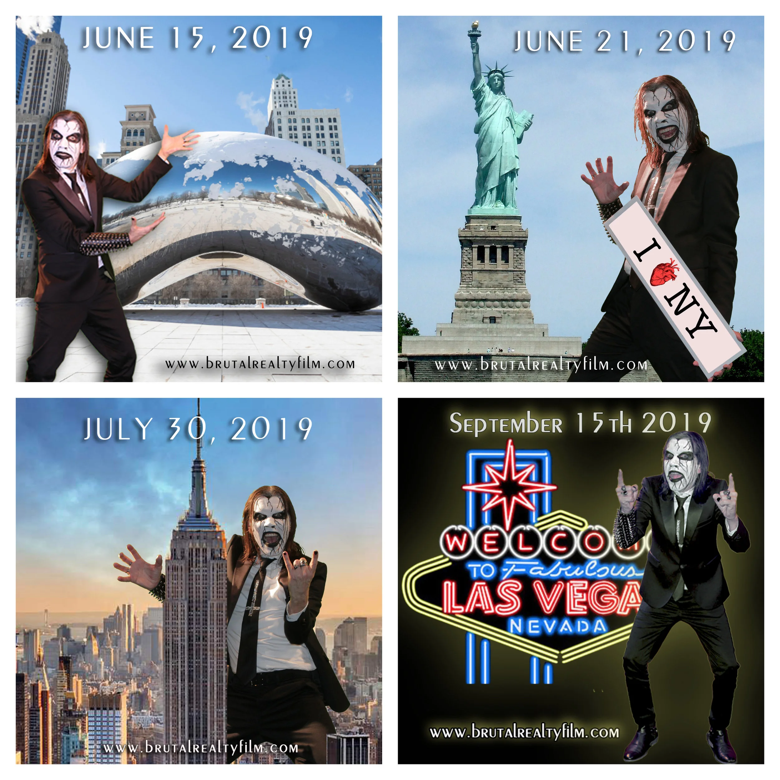 BRUTAL REALTY HAS SCREENED IN NEW YORK (X2,) CHICAGO… AND NEXT STOP LAS VEGAS 9/15/2019! COME OUT AND RAISE SOME HELL WITH US!