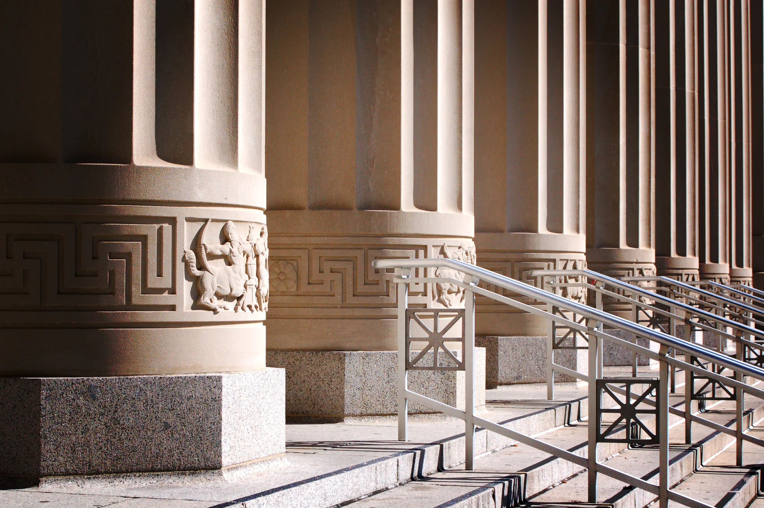 Angell Hall Columns