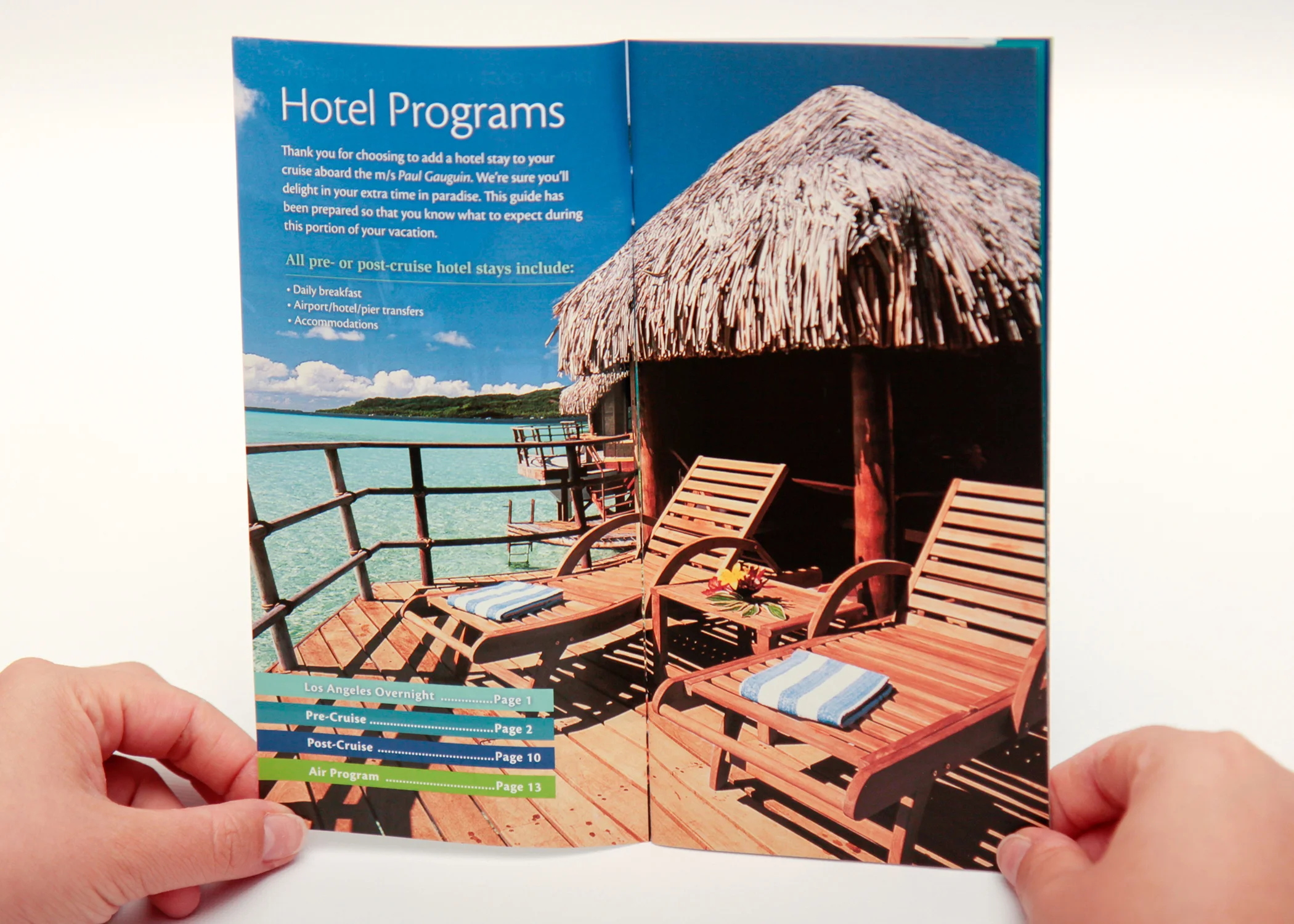 Pre- & Post-Cruise Hotel Programs