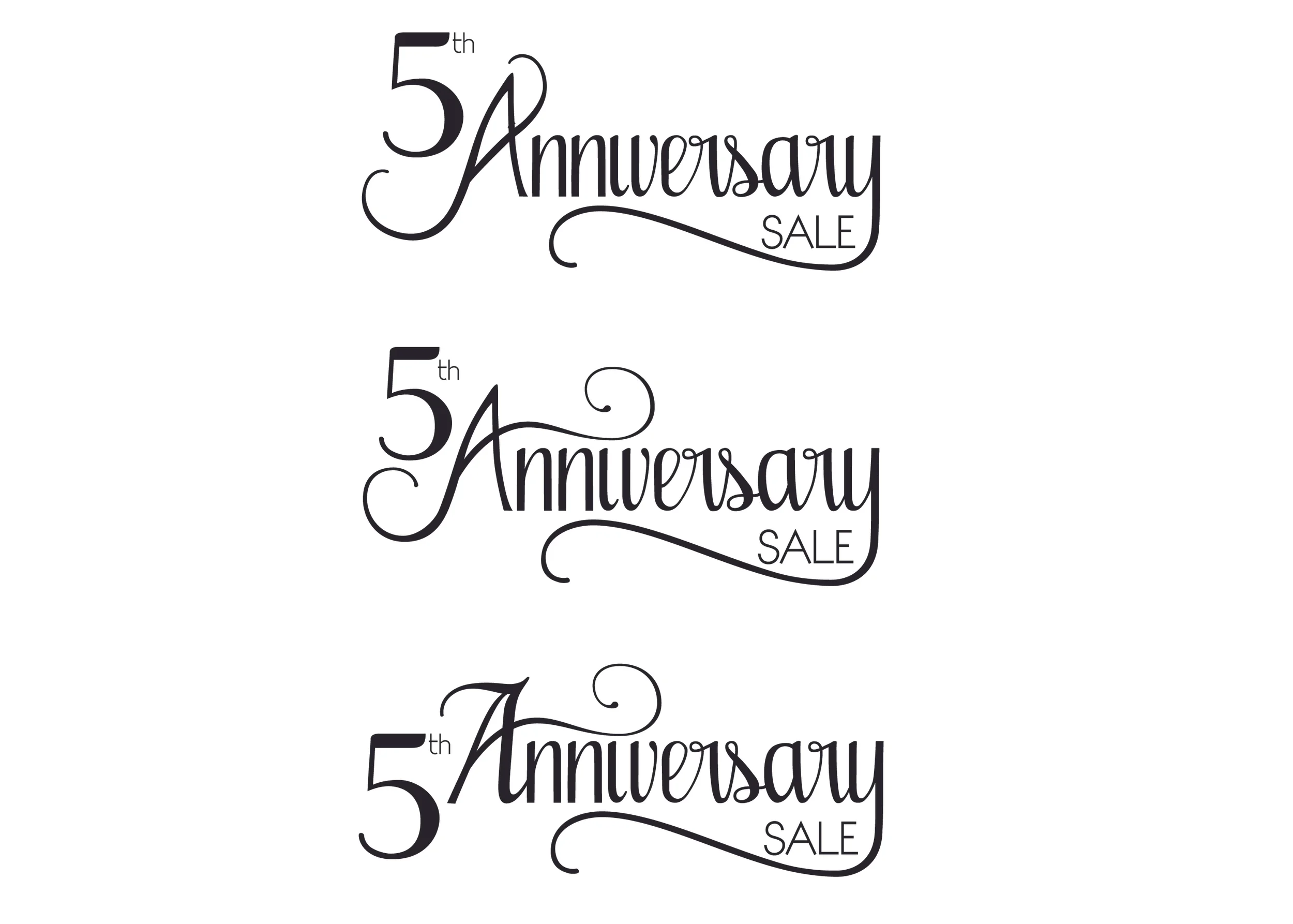 typographic element drafts