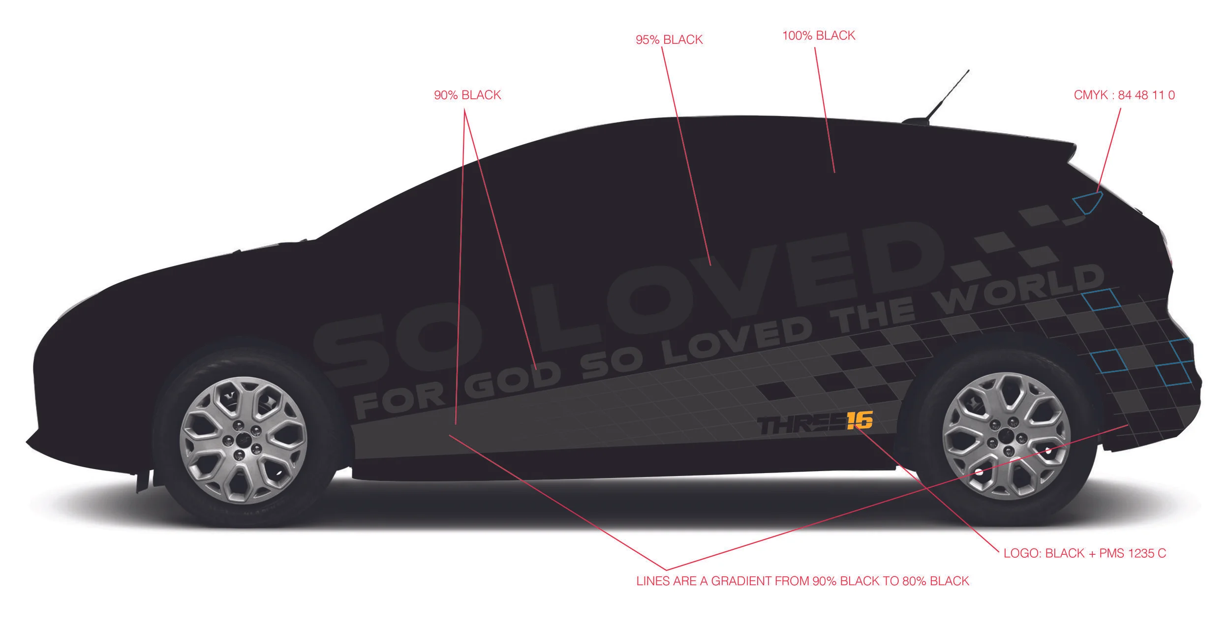 Car Wrap Mockup