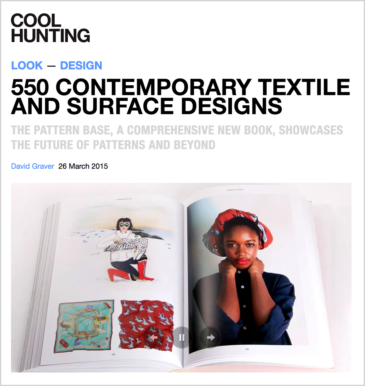 Cool Hunting | The Pattern Base, a comprehensive new book, showcases the future of patterns and beyond